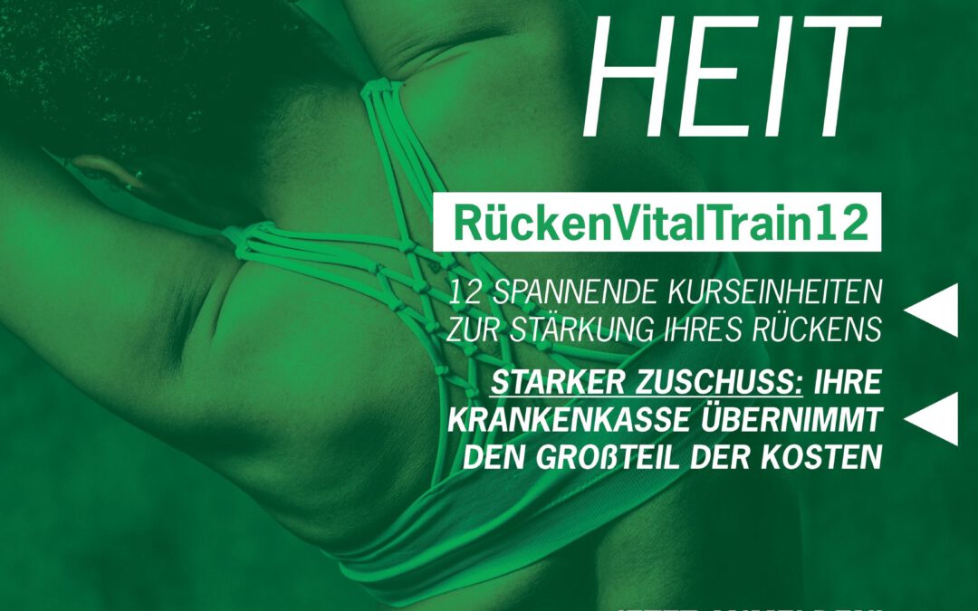 Neuer RückenVitalTrain12-Kurs